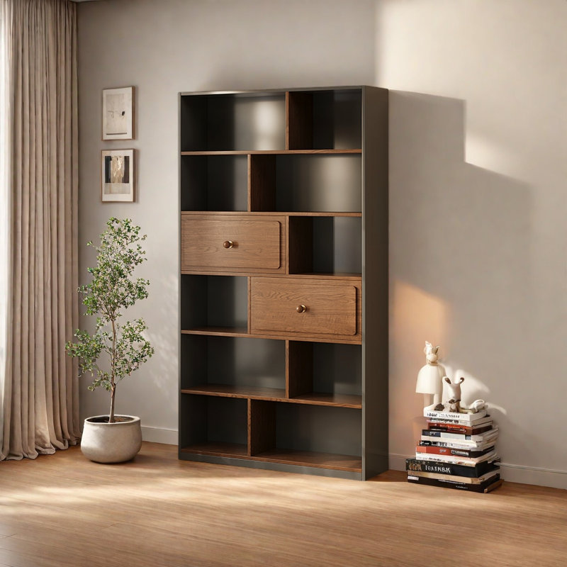 Patnaude, (6 Shelves) 84.6"H x 47.2"W x 11.8"D