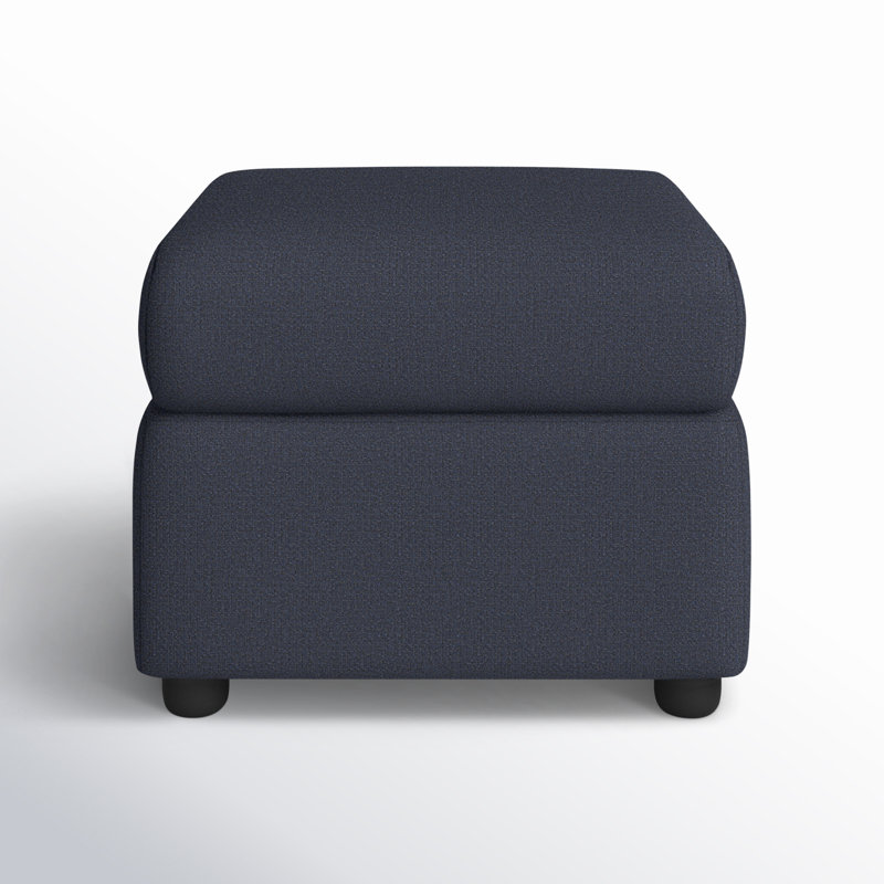 Repose-pieds Godwin, Nappe Drusky bleu marine Sustain®