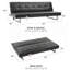 G116-S Sofa Bed , BLACK