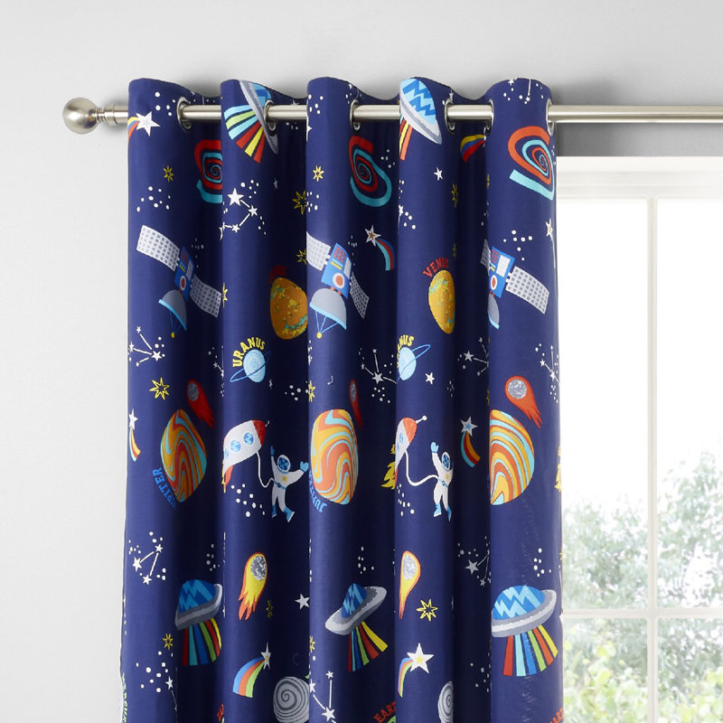 Lost In Space 66X72 Inch Curtains