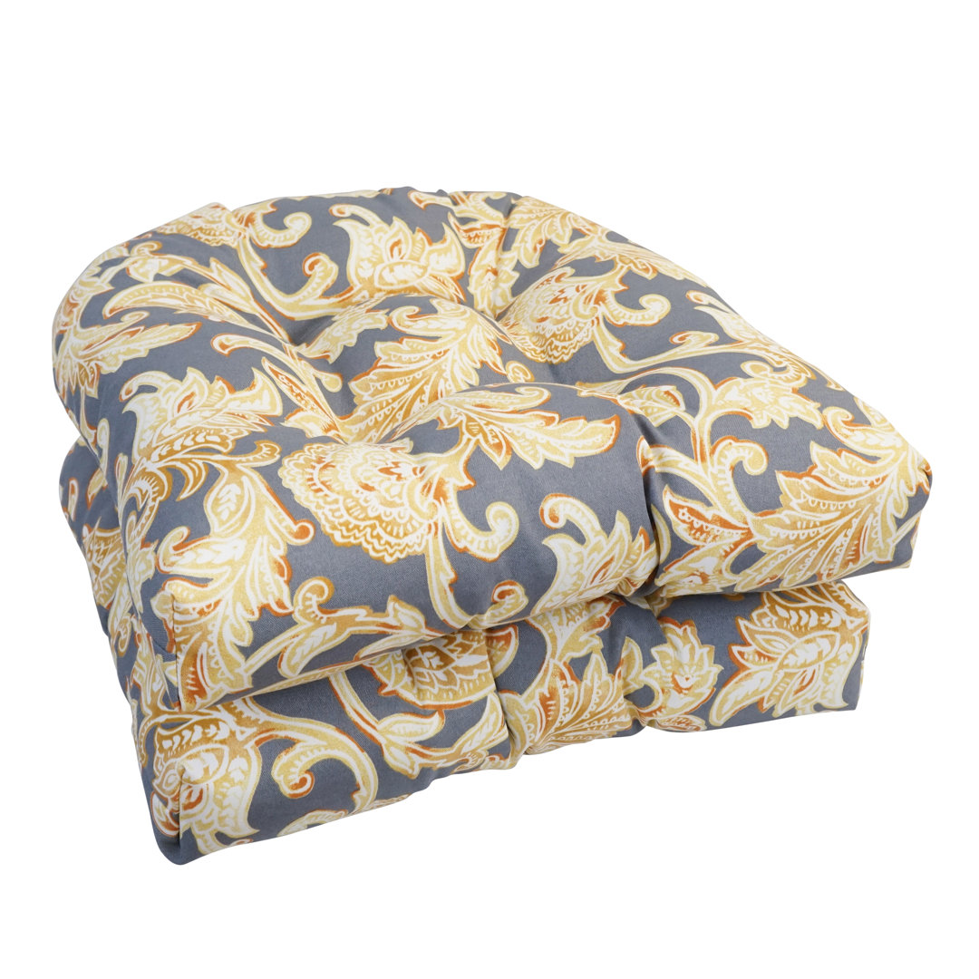 Outdoor 5'' Rocking Chair Seat Cushion (Set of 2) Canora Grey