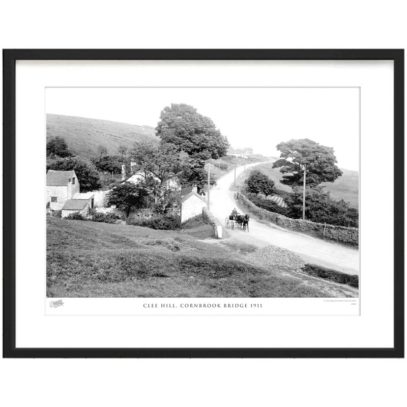 Clee Hill, Cornbrook Bridge 1911 by Francis Frith - Single Picture Frame Print, 45cm H x 60cm W x 2.3cm D