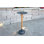 Table basse en teck et marbre