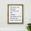 Signe en bois «I Love You Forever»