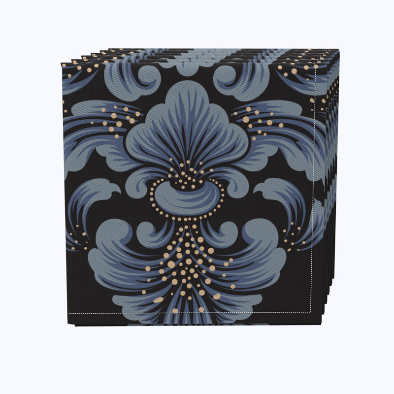 Cotton Floral Square Napkin