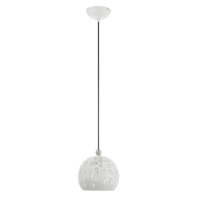 Luminaire suspendu en forme de dôme à 1 lumière Alira
