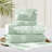 Modern Threads Artesia Damask 6-Piece Reversible Yarn Dyed Jacquard Towel Set - Bath Towels, Hand Towels, & Washcloths - Super Absorbent & Quick Dry-1349277597