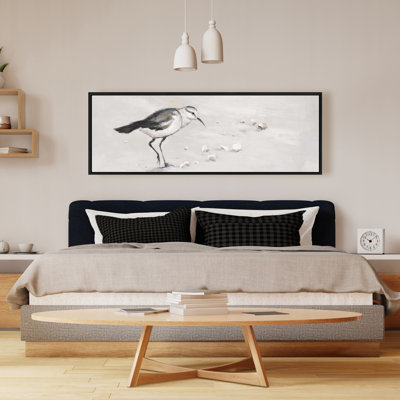 Toile de salle de bain Semipalmated Sandpiper Bird | Décoration intérieure