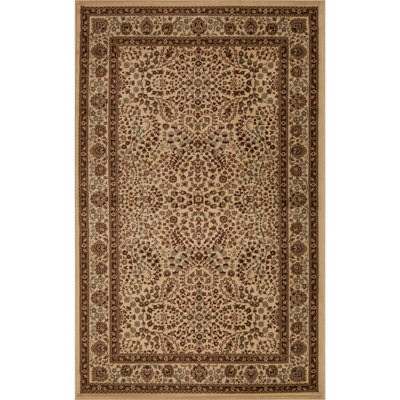 Tapis d'intérieur tissé à la main à motif floral Ginasharine par Haus & Home