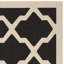 Tapis intérieur / extérieur noir Arneshia-432378733