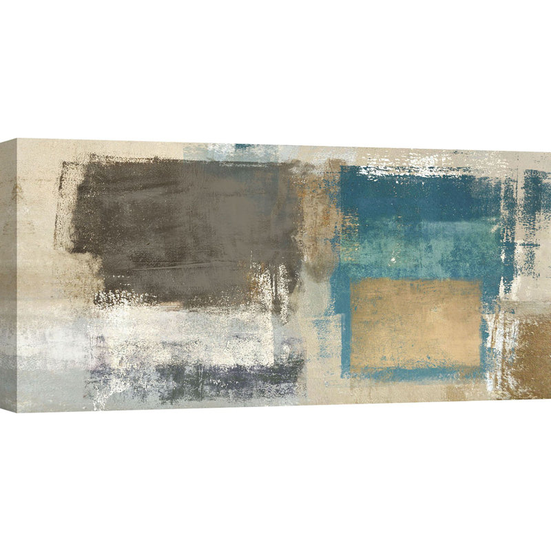 Abstract Levitation by Ludwig Maun - Wrapped Canvas Painting, 50cm H x 100cm W x 4cm D
