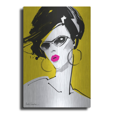 'Sunglasses' by Aasha Ramdeen, Metal Wall Art