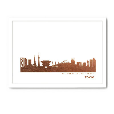 Tokyo Tokyo Skyline - Single Picture Frame Print