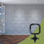 Panneaux muraux décoratifs en acrylique Lancaster, moyen, l 26 7/8 po x H 15 3/8 po x T 1/8 po, noir-1547725763-1547725764