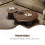 table d'appoint petite table basse avec chariot