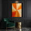 Art abstrait sur toile abstraite champ de couleur brun 7-1023406783