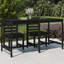 Vandever Rectangular Pine Solid Wood Outdoor Dining Table-113072550-113072549