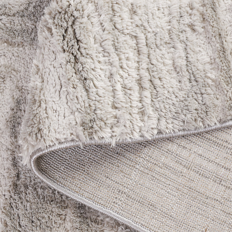 Comisha Shag 900 Performance Abstract Rug, Rectangle 5'3" x 7'6"