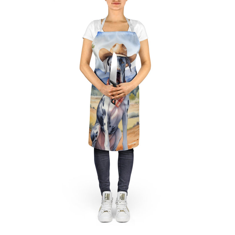 No Pattern Bib Apron