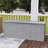 Outdoor Wooden Deck Box with Solid Wood Construction, Offering Storage, Seat, and Table Top for Patio Furniture Cushions, Pool Toys, and Garden Tools-118776557-118776558