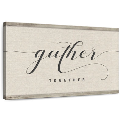 Plaque murale «Gather Together»