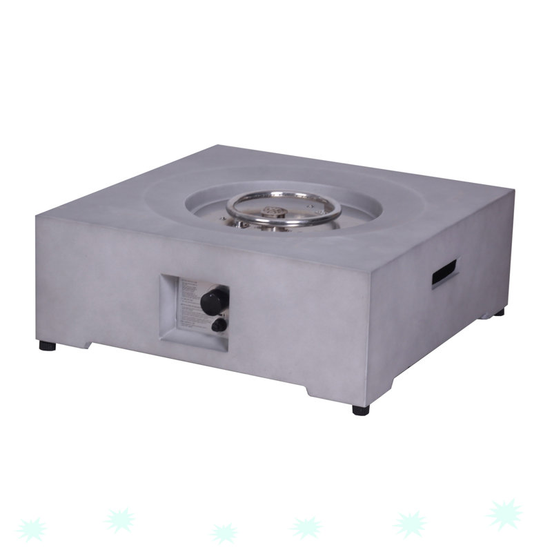 Chiquila Solid Surface Propane Smokeless Fire Pit
