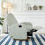 Fauteuil inclinable et pivotant 360 °-2069822380