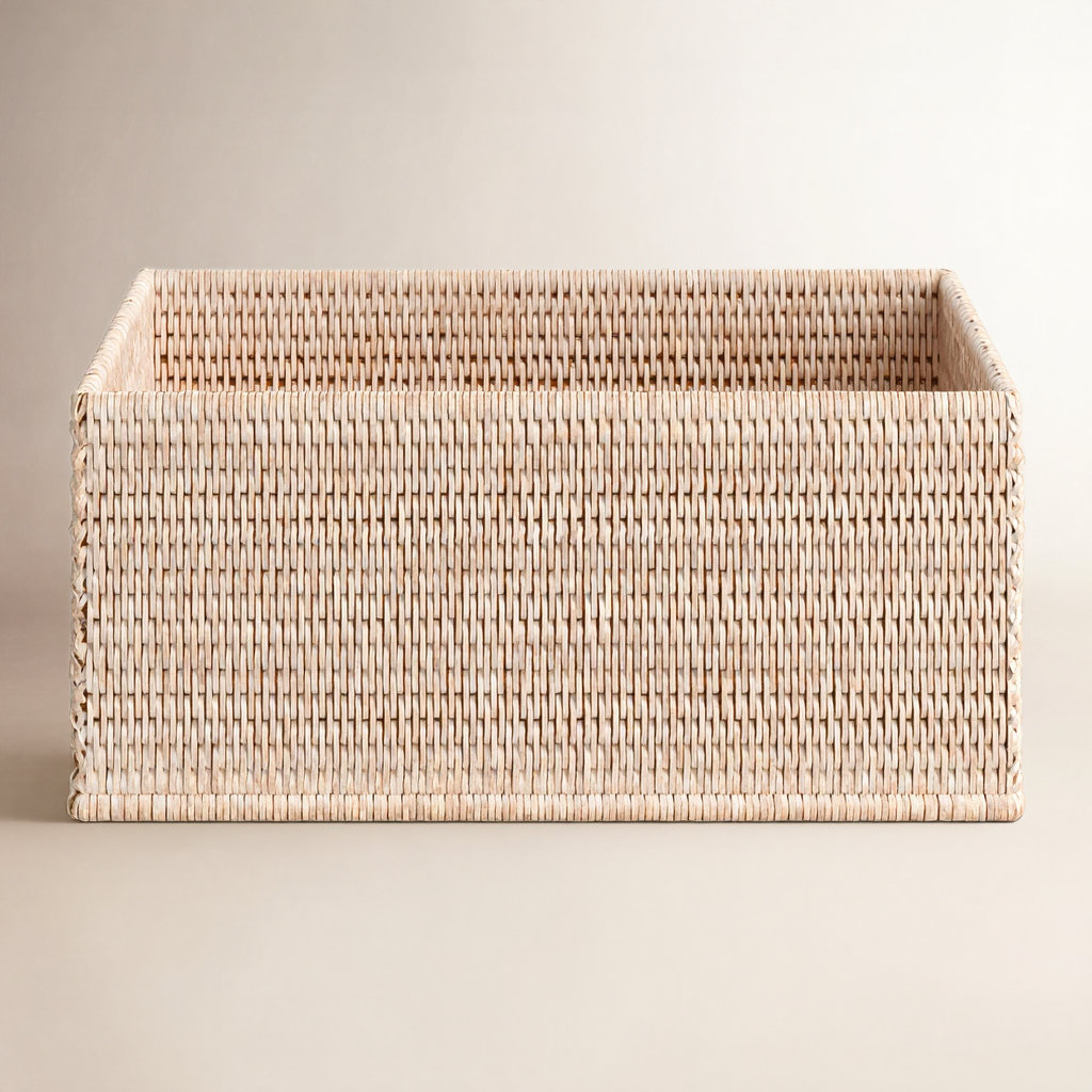 Glasgow Basket 1, White Wash