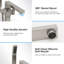 1 Handle Clawfoot Tub Faucet with Diverter-93644685