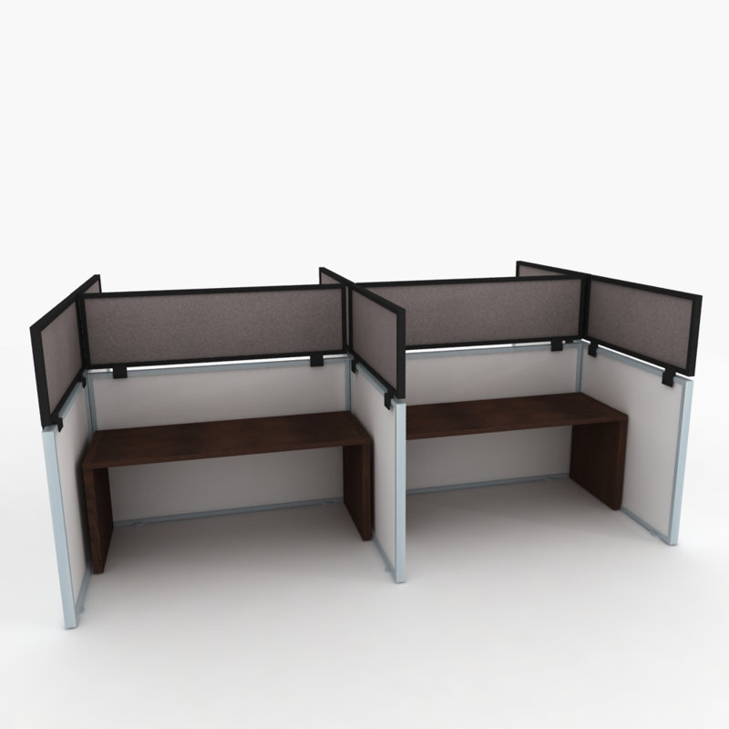 Panneau d'intimité acoustique avec petit support, En aluminium, Zéro, H 12 po x l 24 po x p 0,63 po