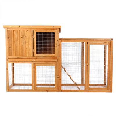 Chicken Coop with Chicken Run