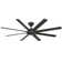 Hydra 8 - Blade Outdoor LED Smart Standard Ceiling Fan with Wall Control and Light Kit Included, Works With Alexa and iOS or Android App
