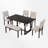 Abdulazis 6 - Person Trestle Dining Set-594654915
