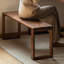 Banc en bois massif brun noisette-1761223389