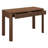 47.5" Wide Fluted Desk with Soft-Glide Drawers — Satin Walnut Scandinavian MDF Writing Desk for Home Office | Gardeina-480680703