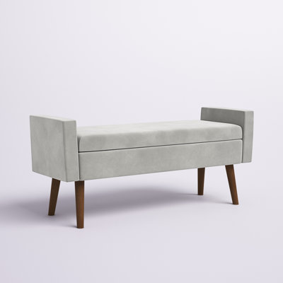 Carkin Velvet Upholstered Storage Bench
