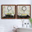 «Daily Bath», ensemble de 2 peintures sur toile encadrées-1081115754-1081115794