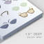 «Vintage Glasses I», impression sur toile tendue-1387643947