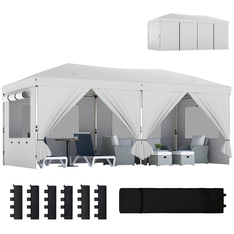 Pop Up Canopy, White