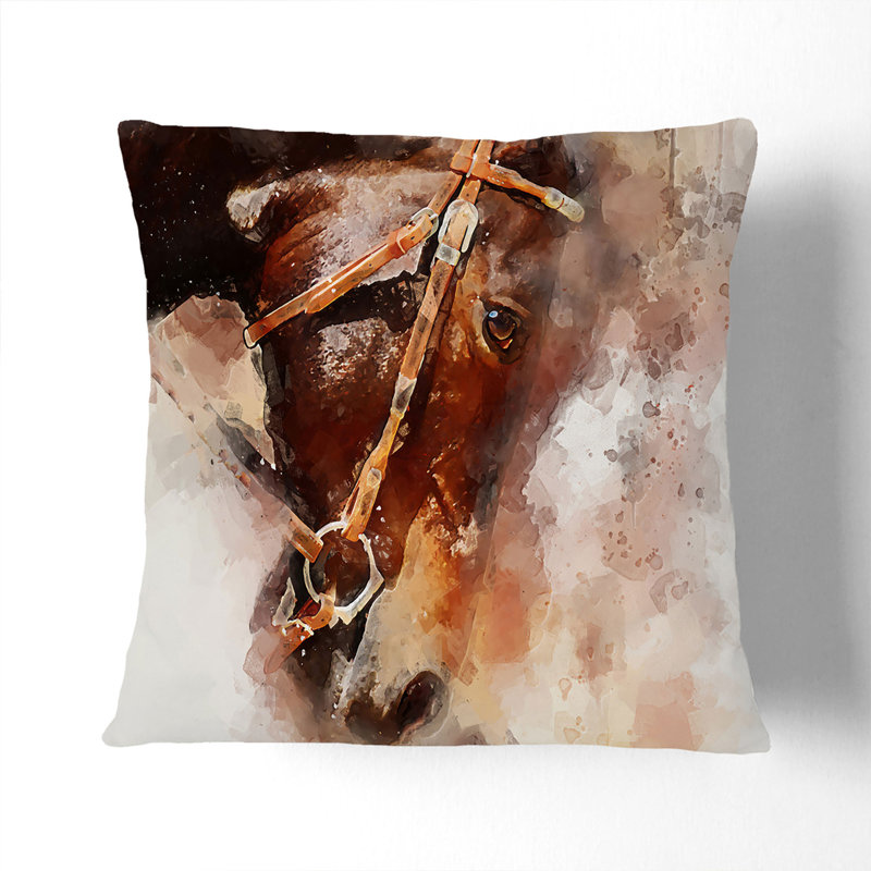 Square Throw Cushion, 55cm H x 55cm W x 20cm D