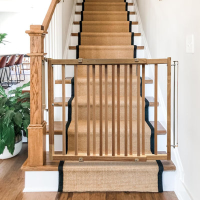 Stairway Special Safety Gate Wood