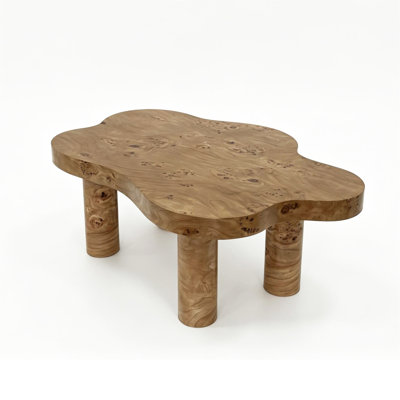 40-inch modern cloud-shaped coffee table