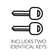 Coventry Door Handle Set with Cambridge Knob and Deadbolt in Chrome