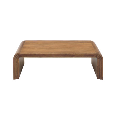 Palencia Solid Mango Wood Coffee Table, Natural