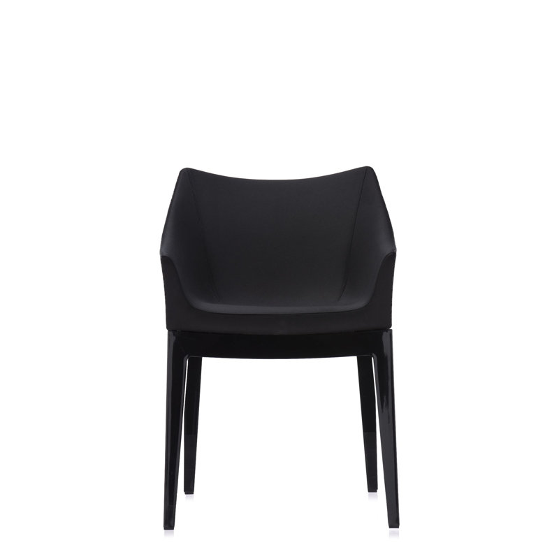 Fauteuil Madame, Gris, Noir