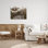Art classique de giclée de paysage de quartier classique par lettrage et doublure