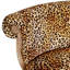 Chaise d'appoint au design élégant rembourrée de mousse robuste et durable