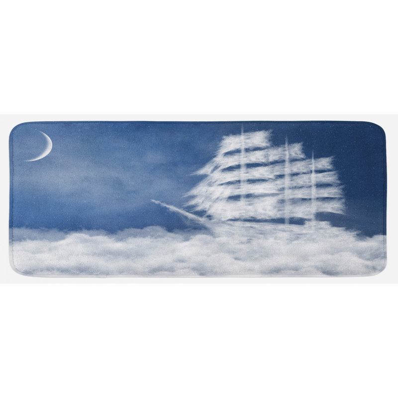Tapis de cuisine nautique