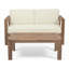 Causeuse et table basse