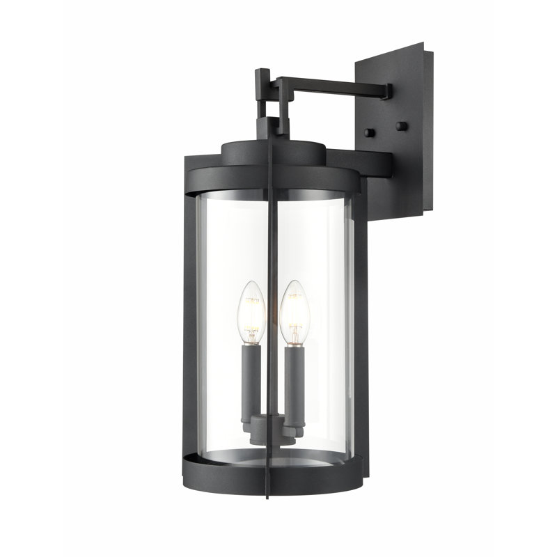Applique murale d'extérieur 2 lumières de 19,75 po Brysan